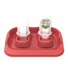 17008 - KIT BEBED COMED GOURMET ECO 1500ML VERM