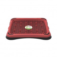 17029 - SANITARIO PIPI TAPETE ECO VERMELHO