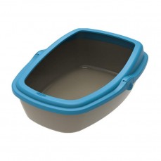 17036 - SANITARIO GATOS WC KING MED.GOLD/AZUL