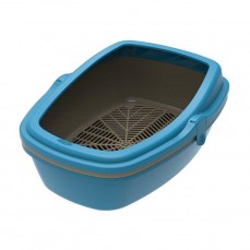 17042 - SANITARIO GATOS WC FURBA MEDIO AZUL