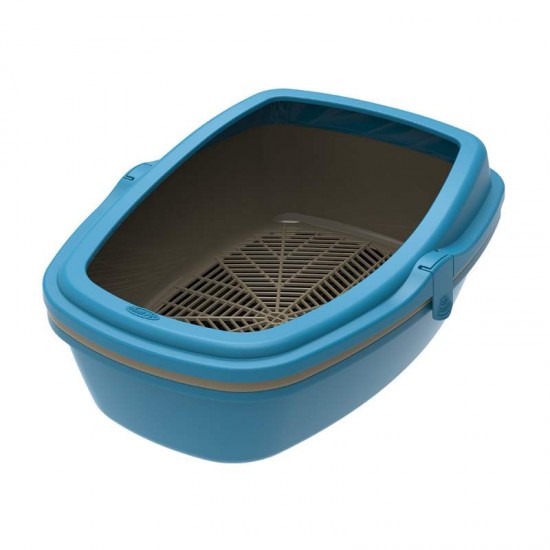 SANITARIO GATOS WC FURBA MEDIO AZUL