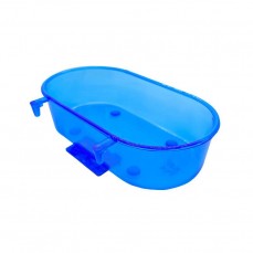 17081 - BANHEIRA SUSPENSA GRANDE 400ML AZUL C/6