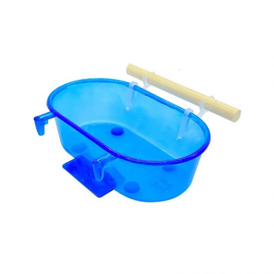 BANHEIRA SUSPENSA M 230ML AZ C/POL C/6