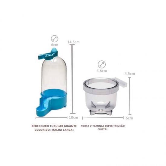 KIT BEBED GRANDE PCT C/12 E 12 PORTA VIT