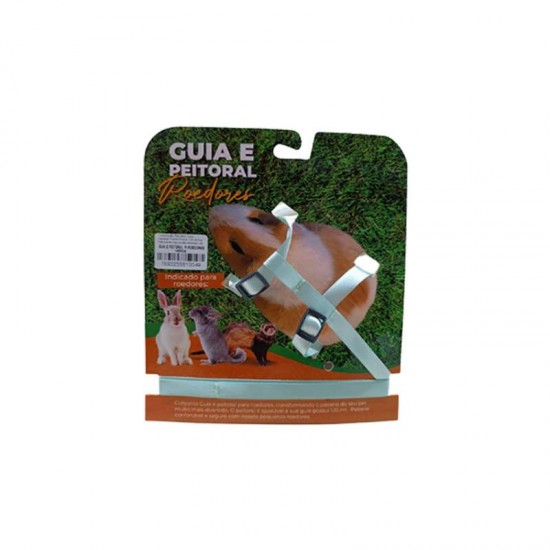 GUIA PEITORAL P/ ROEDORES VERDE