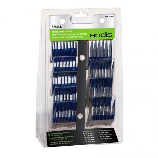 KIT PENTES ADAPTADORES ANDIS P 9 PECAS