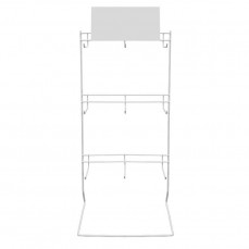 17581 - EXPOSITOR BALCAO 9 GANCHOS COM TESTEIRA