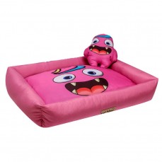 20885 - CAMA BIG MONSTER COM BRINQUEDO ROSA
