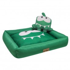 20886 - CAMA BIG MONSTER COM BRINQUEDO VERDE