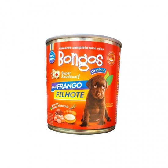 PATE CAES FRANGO FILHOTES 280G BONG