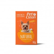 17767 - SABONETE PETCLEAN NATURAL 80G