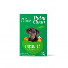 17769 - SABONETE PETCLEAN CITRONELA 80G