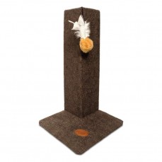 17892 - ARRANHADOR CANTO 31X31X56 BEGE CAMELO