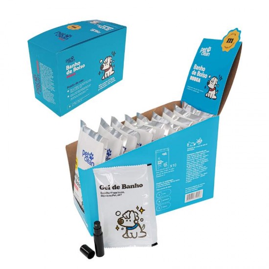 DISPLAY BANHO DE BOLSO PETCLEAN G C/10