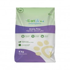 18142 - AREIA HIG MANDIOCA CAT LIFE FINA 4KG