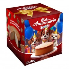21136 - BOLO DE ANIVERSARIO - 80GR
