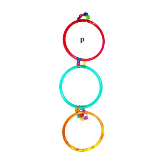 ARGOLA P/ PASSAROS COLORIDA PEQUENA