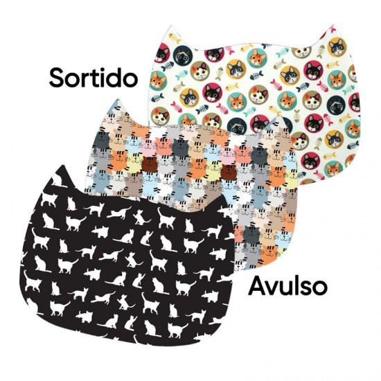 JOGO AMERICANO PARA GATOS ESTAMPAS VARIA