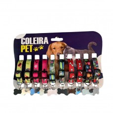 21263 - DISPLAY COLEIRA SEDA C/ PLAQUINHA C/10