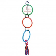 17708 - BALANCO ARGOLA AGAPORNIS POMPOM 12PC