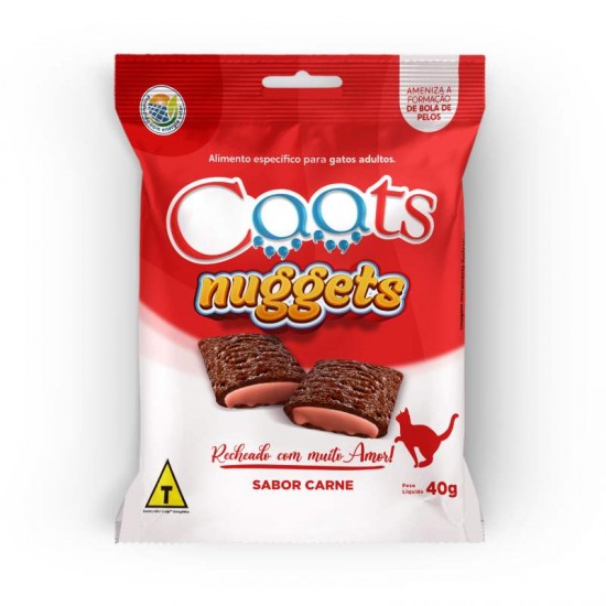 NUGGETS CAATS CARNE 40GR