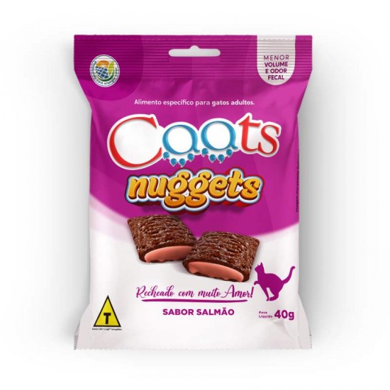 NUGGETS CAATS SALMAO 40GR