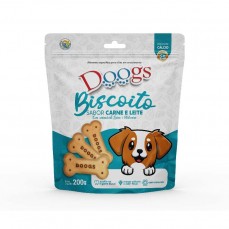 18433 - BISCOITO DOOGS CARNE E LEITE 200GR