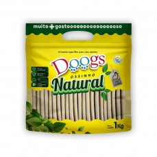 18456 - PALITINHO NATURAL DOOGS 8MM 1KG