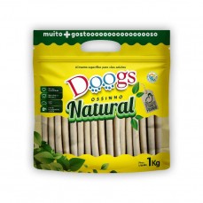 18457 - PALITINHO NATURAL DOOGS 15MM 1KG
