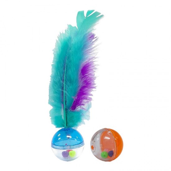 BOLINHA TRANSPARENTE FUSS CAT