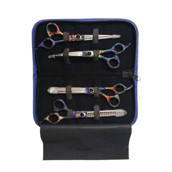 KIT C/4 TESOURA MARYAM C/ESTOJO 7