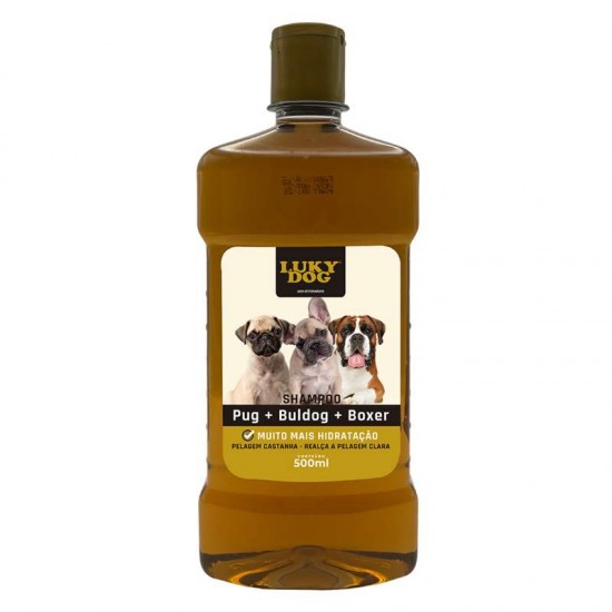 SHAMPOO RACA PUG + BULDOG + BOXER 500ML