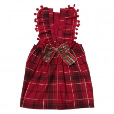 22005 - VESTIDO NATAL LUXO POMPOM GG