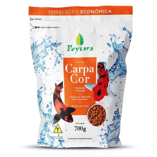 RACAO CARPA COR POYTARA 700G