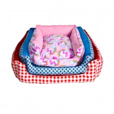 22161 - JOGO CAMA QUADRADA ESTAMPADA (P M G)