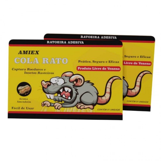 RATOEIRA ADESIVA AMIEX UNITARIO