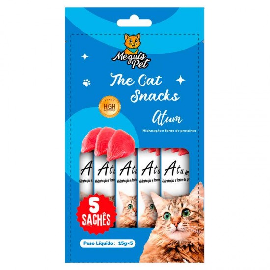 PETISCO CREMOSO MEGUISPET ATUM C/5 UNI