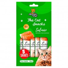 22889 - PETISCO CREMOSO MEGUISPET SALMAO C/5 UNI