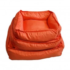 22926 - KIT CAMA QUADRADA PREMIUM LARANJA 3 PC