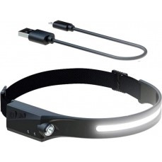 23001 - LANTERNA DE CABECA LED EM FITA AJUSTAVEL