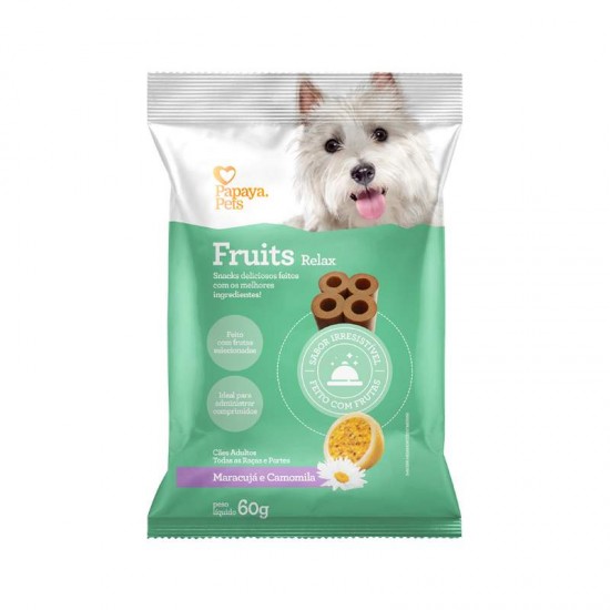 SNACKS RELAX MARACUJA E CAMOMILA 60G