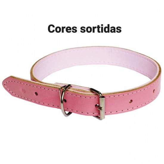 COLEIRA EVA M.COURO N  7 C/3PC