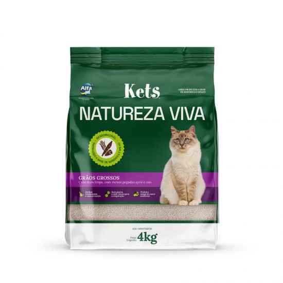 Z AREIA HIG KETS NATUREZA VIVA G 4 KG