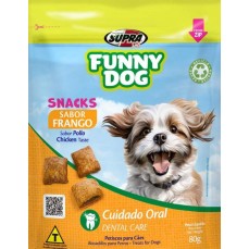 23023 - SNACKS FUNNY DOG FRANGO 80G