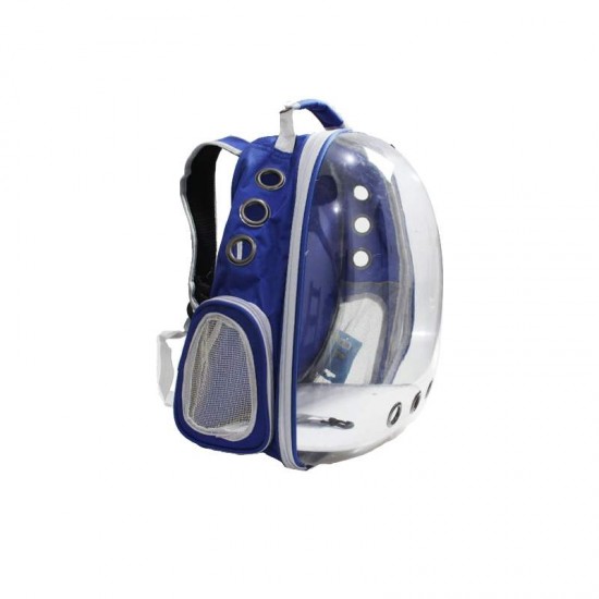 MOCHILA ESPACIAL PET AZUL