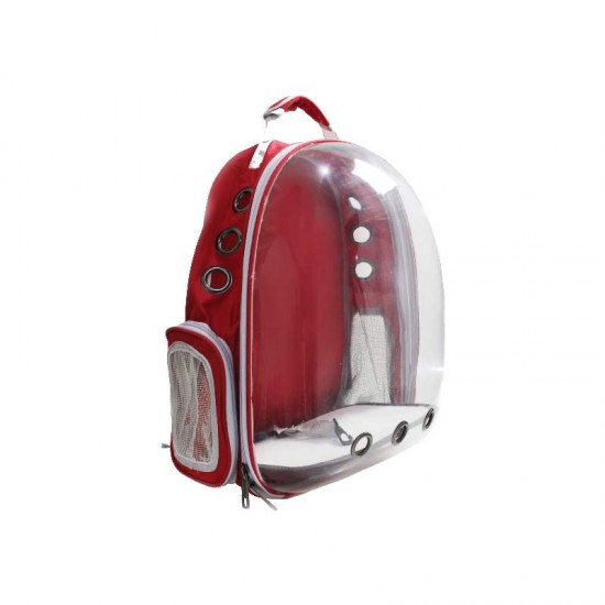 MOCHILA ESPACIAL PET VERMELHA
