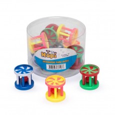 18851 - POTE CILINDRO COM GUIZO 12PCS