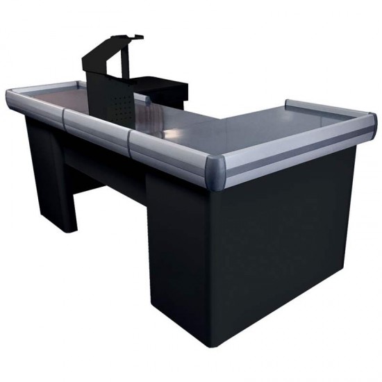 Z CHECK OUT 2,00 C/RECORTE PRETO X 1,00M