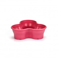 19112 - VASO TREVO EMPILHAVEL GRANDE ROSA