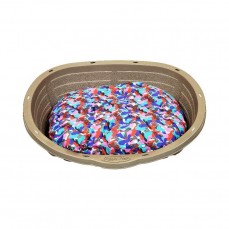 19142 - CAMA PET LOLA ECO N 02 GOLD C/ ALMOFADA